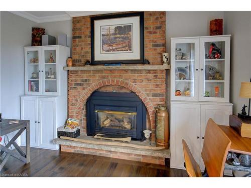 682 Summerfield Place, Kingston, ON - Indoor Photo Showing Living Room With Fireplace