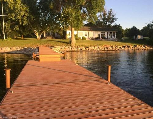 70 Dugan'S Lane, Wolfe Island, ON - Outdoor With Body Of Water