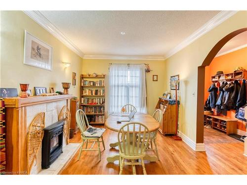 468 Barrie Street, Kingston, ON - Indoor With Fireplace