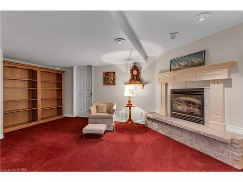 30 Yonge Street, Kingston, ON - Indoor Photo Showing Living Room With Fireplace