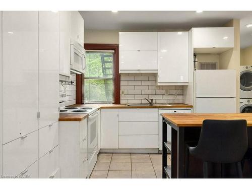 444 Frontenac Street, Kingston, ON - Indoor Photo Showing Kitchen With Double Sink