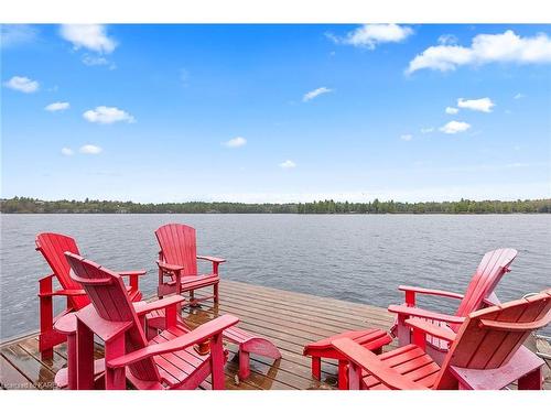 1128 Sparks Lane, South Frontenac, ON - Outdoor With Body Of Water With Deck Patio Veranda With View