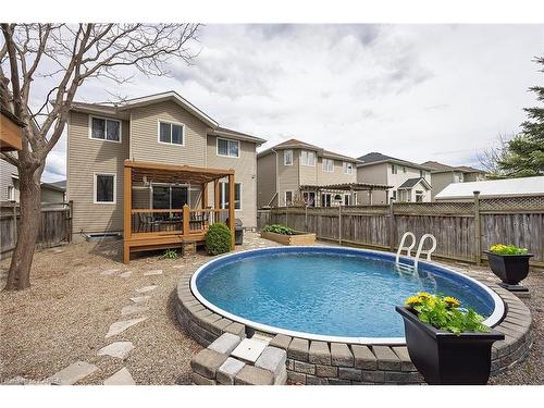 2070 Balantrae Circle, Kingston, ON - Outdoor With Above Ground Pool With Deck Patio Veranda With Backyard