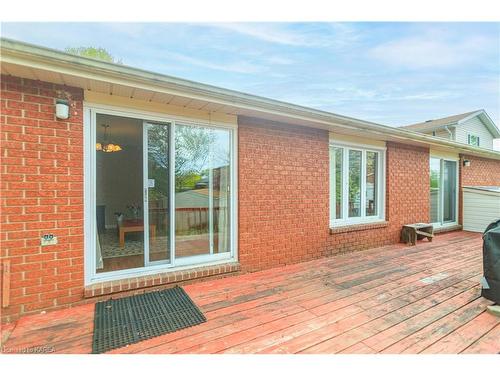 127 Greenlees Drive, Kingston, ON - Outdoor With Deck Patio Veranda With Exterior