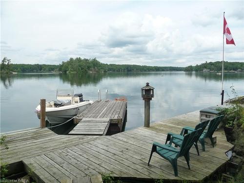 32 Downie Island, Lansdowne, ON - Outdoor With Body Of Water With Deck Patio Veranda With View