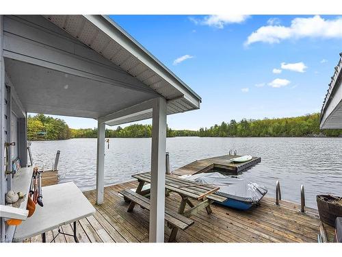 8126 Perth Road, Perth Road Village, ON - Outdoor With Body Of Water With Deck Patio Veranda With Exterior