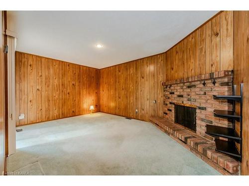 389 Dunvegan Drive, Waterloo, ON - Indoor Photo Showing Other Room With Fireplace