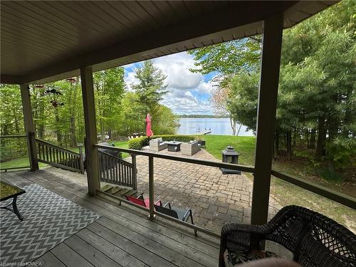 1838 Hitchcock Drive, Inverary, ON - Outdoor With Deck Patio Veranda With Exterior