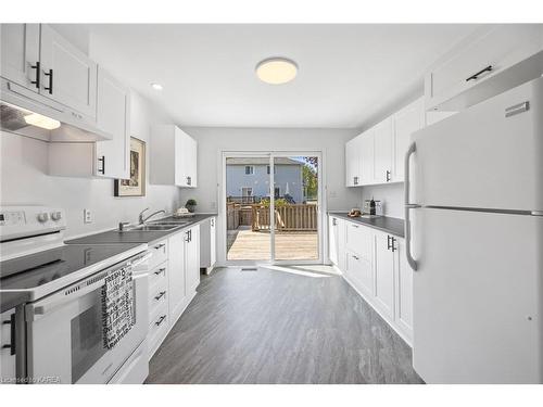 413 Davis Drive, Kingston, ON - Indoor Photo Showing Kitchen With Double Sink