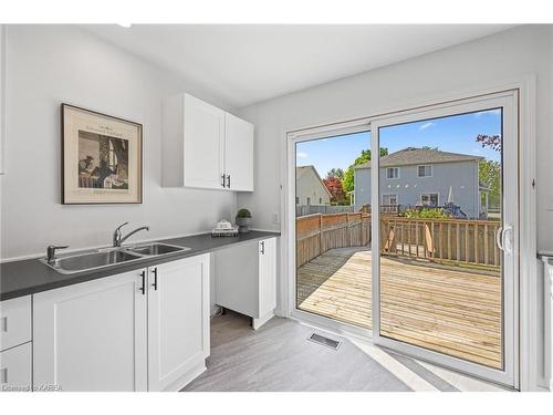 413 Davis Drive, Kingston, ON - Indoor Photo Showing Kitchen With Double Sink