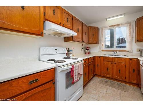 581 Macdonnell Street, Kingston, ON - Indoor Photo Showing Kitchen With Double Sink
