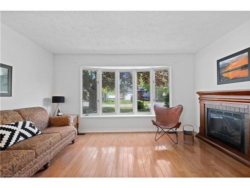 741 Dempster Drive, Gananoque, ON - Indoor Photo Showing Living Room With Fireplace