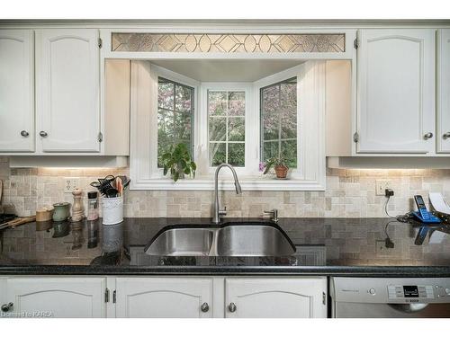23 Brooklands Park Avenue, Bath, ON - Indoor Photo Showing Kitchen With Double Sink