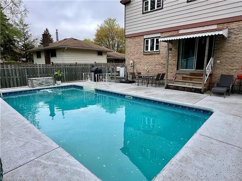 91 Inverness Crescent, Kingston, ON - Outdoor With In Ground Pool With Deck Patio Veranda