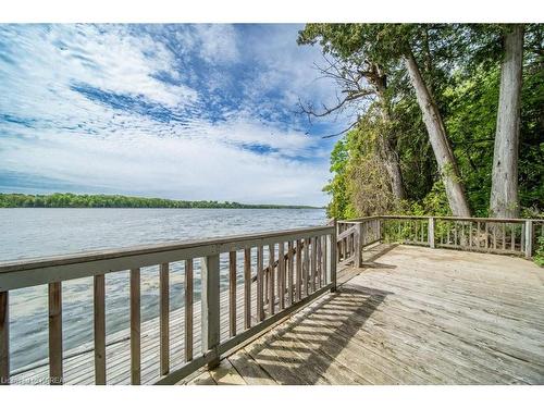 1032 Wildflower Lane, Perth Road Village, ON - Outdoor With Body Of Water With Deck Patio Veranda