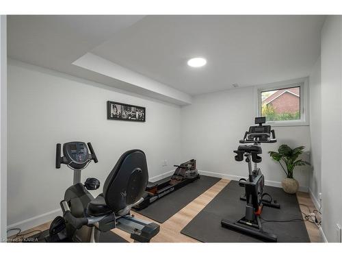 23 Milton Avenue, Kingston, ON - Indoor Photo Showing Gym Room