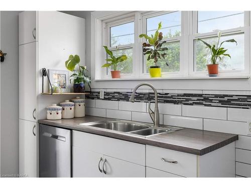 849 Victoria Street, Kingston, ON - Indoor Photo Showing Kitchen With Double Sink