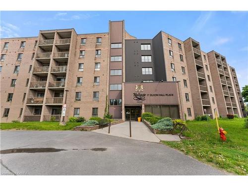 411-17 Eldon Hall Place, Kingston, ON - Outdoor With Balcony With Facade