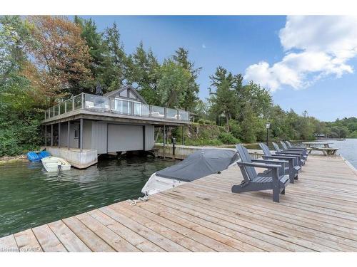 873 North Shore Road, Howe Island, ON - Outdoor With Body Of Water With Deck Patio Veranda With View