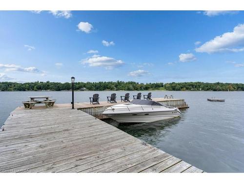 873 North Shore Road, Howe Island, ON - Outdoor With Body Of Water With Deck Patio Veranda