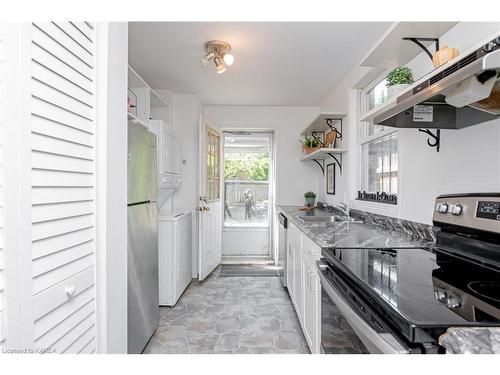 36 Lower Union Street, Kingston, ON - Indoor Photo Showing Kitchen With Double Sink
