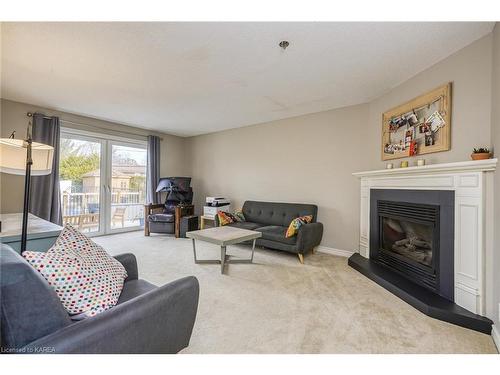 536 Forest Hill Drive E, Kingston, ON - Indoor Photo Showing Living Room With Fireplace