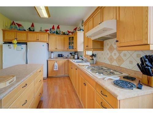 1329 Eden Grove Road, Lansdowne, ON - Indoor Photo Showing Kitchen With Double Sink