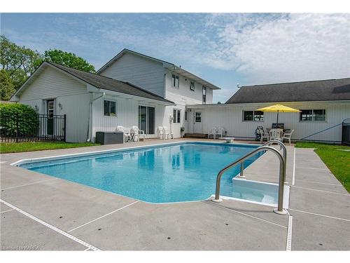 146 Twin Oaks Lane, Gananoque, ON - Outdoor With In Ground Pool