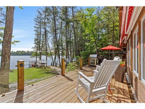 465 Limerick Lk S N Road, Limerick, ON - Outdoor With Body Of Water With Deck Patio Veranda