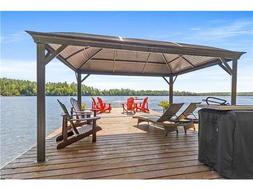 465 Limerick Lk S N Road, Limerick, ON - Outdoor With Body Of Water With Deck Patio Veranda With View With Exterior