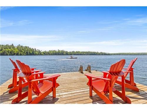 465 Limerick Lk S N Road, Limerick, ON - Outdoor With Body Of Water With Deck Patio Veranda With View