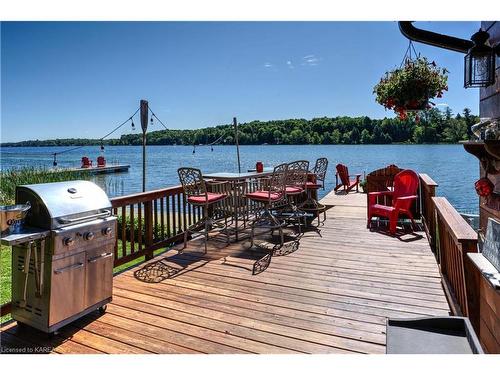 3340 Loughborough Drive, Kingston, ON - Outdoor With Body Of Water With Deck Patio Veranda With Exterior