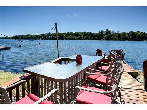 3340 Loughborough Drive, Kingston, ON - Outdoor With Body Of Water With Deck Patio Veranda With View