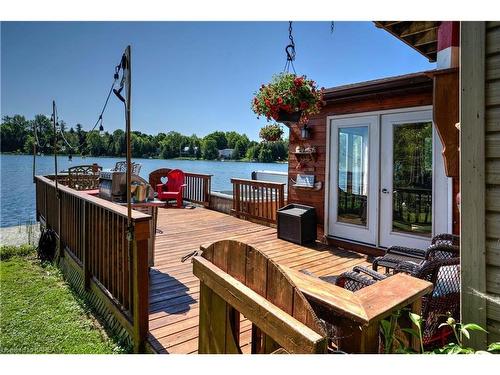 3340 Loughborough Drive, Kingston, ON - Outdoor With Body Of Water With Deck Patio Veranda With Exterior