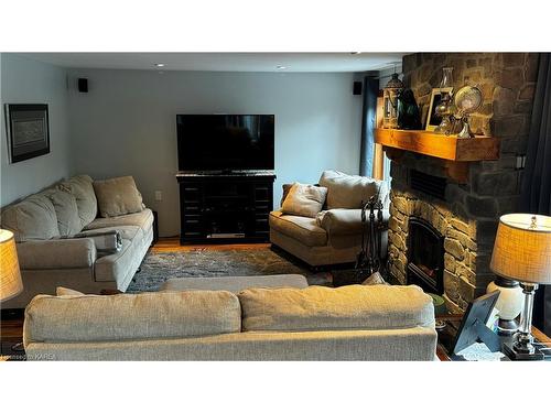 156 Denridge Road, Greater Napanee, ON - Indoor Photo Showing Living Room With Fireplace