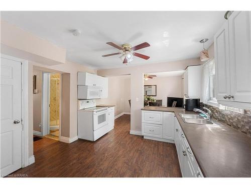 286 York Street, Kingston, ON - Indoor Photo Showing Kitchen With Double Sink