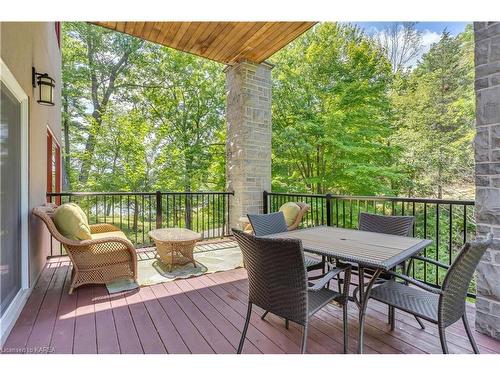 7955 Perth Road, South Frontenac, ON - Outdoor With Deck Patio Veranda With Exterior