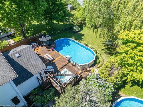 1039 Finch Street, Kingston, ON - Outdoor With Above Ground Pool