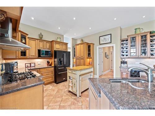 44 Howe Island Drive, Kingston, ON - Indoor Photo Showing Kitchen With Double Sink