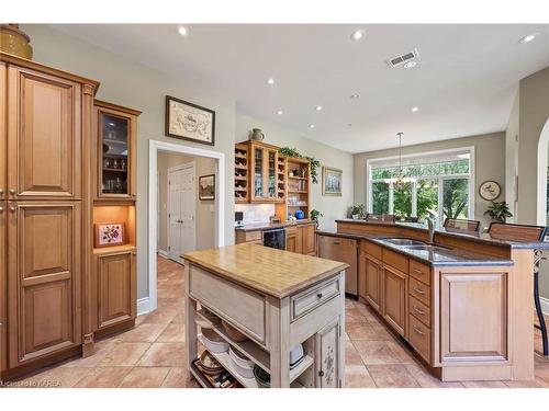 44 Howe Island Drive, Kingston, ON - Indoor Photo Showing Kitchen With Double Sink