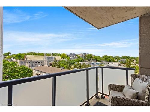 604-121 Queen Street, Kingston, ON - Outdoor With Balcony With Exterior