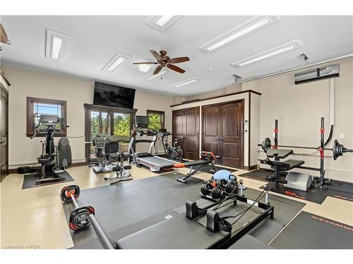 270 Spence Lane, Athens, ON - Indoor Photo Showing Gym Room