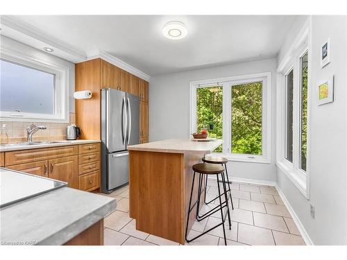 969 Lynwood Drive, Kingston, ON - Indoor Photo Showing Kitchen With Double Sink