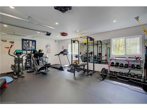 13 Bradshaw Road, Tichborne, ON - Indoor Photo Showing Gym Room