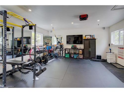 13 Bradshaw Road, Tichborne, ON - Indoor Photo Showing Gym Room