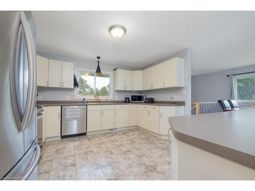 1660 Burbrook Road, Kingston, ON - Indoor Photo Showing Kitchen With Double Sink