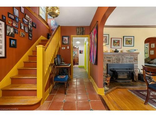 236 Park Street, Kingston, ON - Indoor Photo Showing Other Room With Fireplace