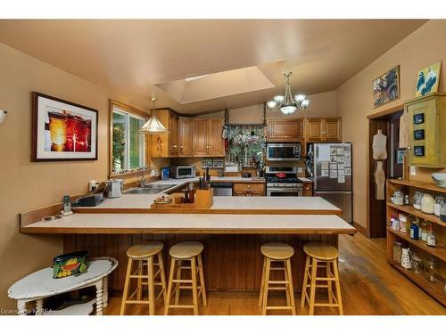 236 Park Street, Kingston, ON - Indoor Photo Showing Kitchen With Double Sink