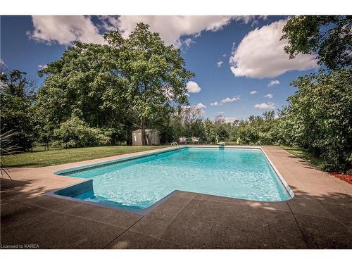 548 Lorna Lane, Selby, ON - Outdoor With In Ground Pool With Backyard