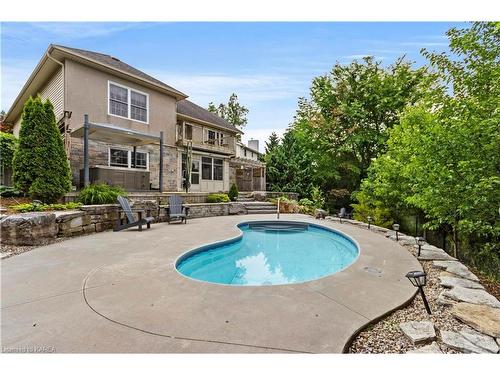 96 Kenwoods Circle, Kingston, ON - Outdoor With In Ground Pool